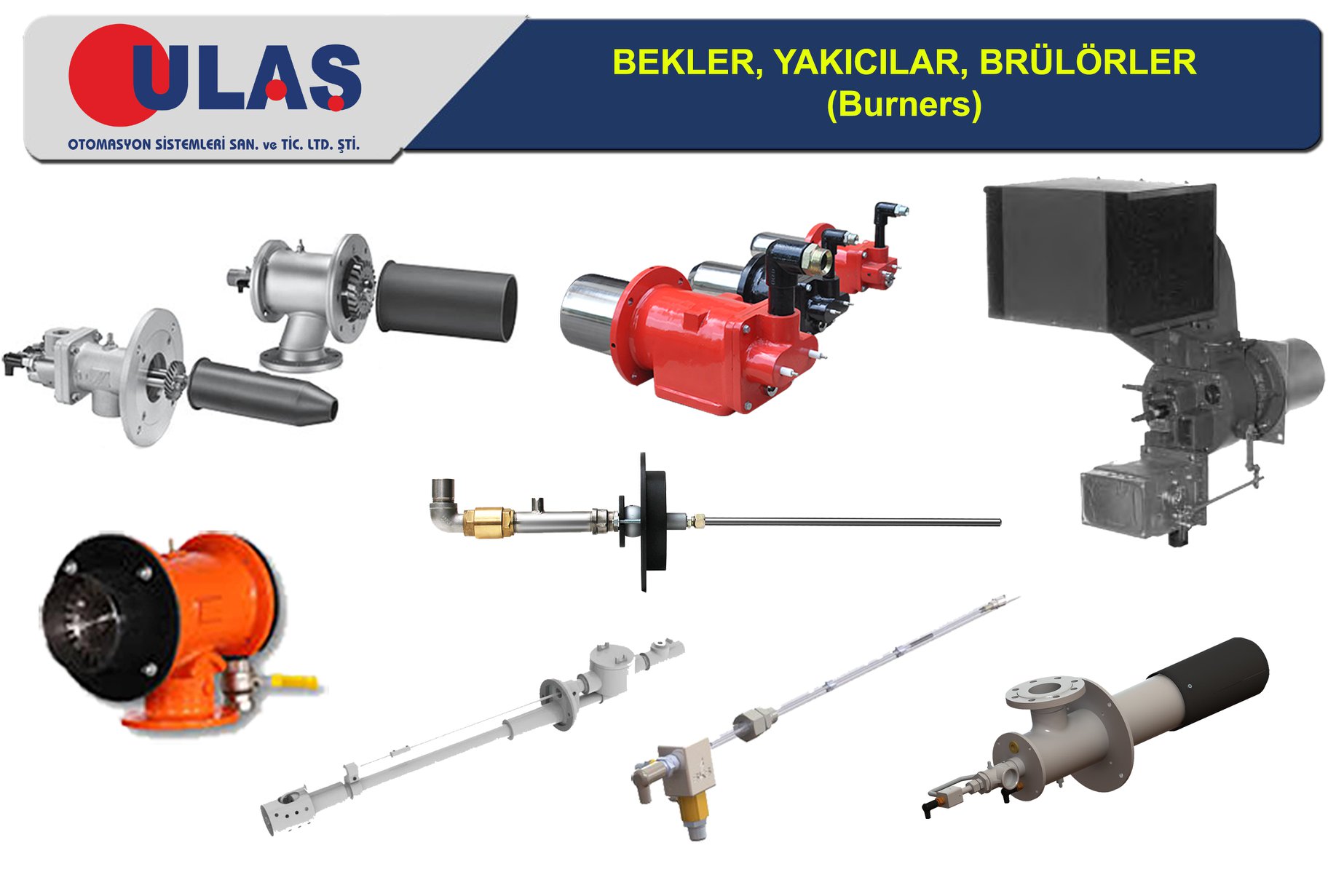 Endüstriyel Yakma Sistemleri - Ulaş Otomasyon