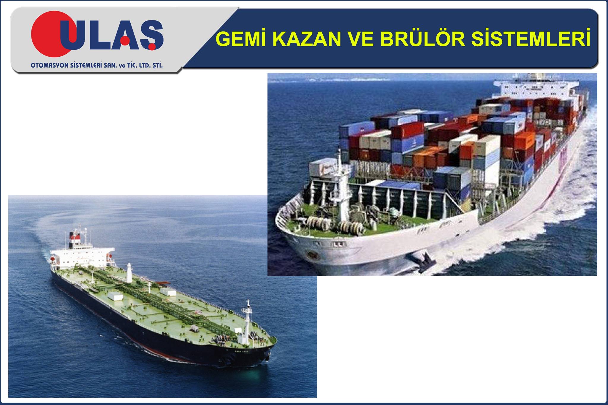 Marine Kazan Dairesi Brülör Yedek Parça Teknik Servis Marine Burner - Ulaş Otomasyon