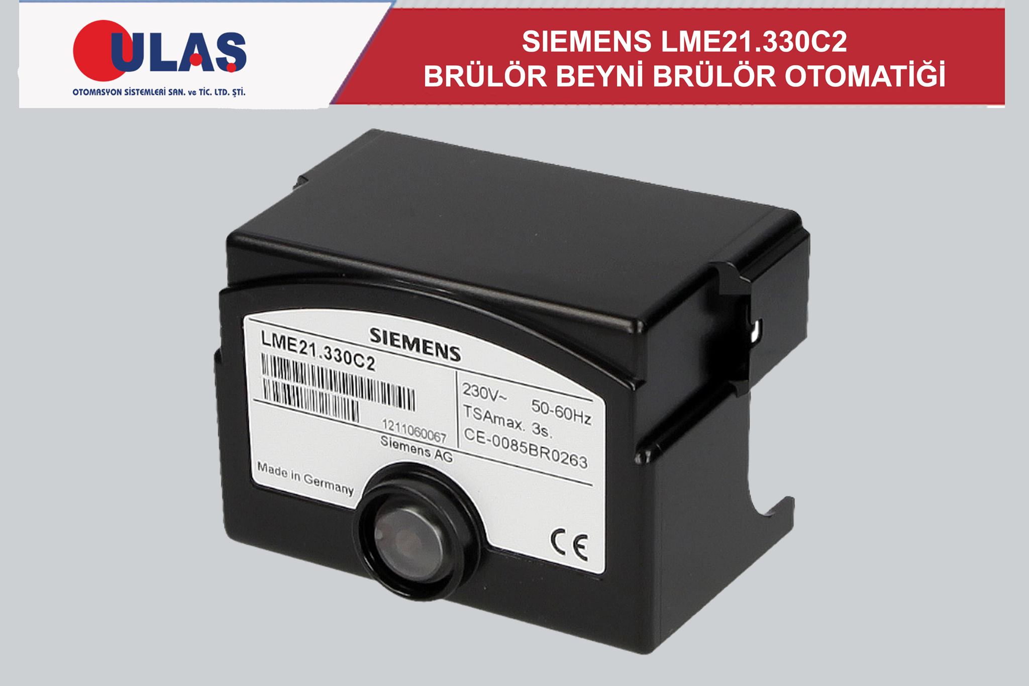 Siemens Lme21.330c2 Brülör Beyni Brülör Otomatiği 58 Eur+Kdv - Ulaş Otomasyon