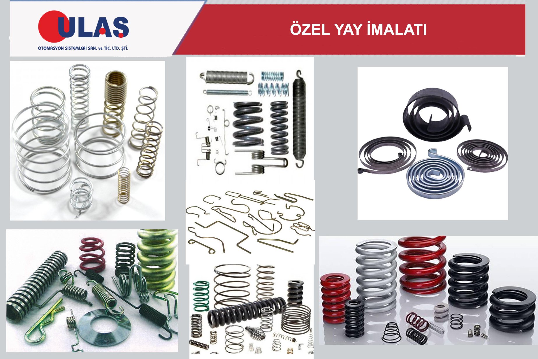 Özel Yay İmalatı - Ulaş Otomasyon