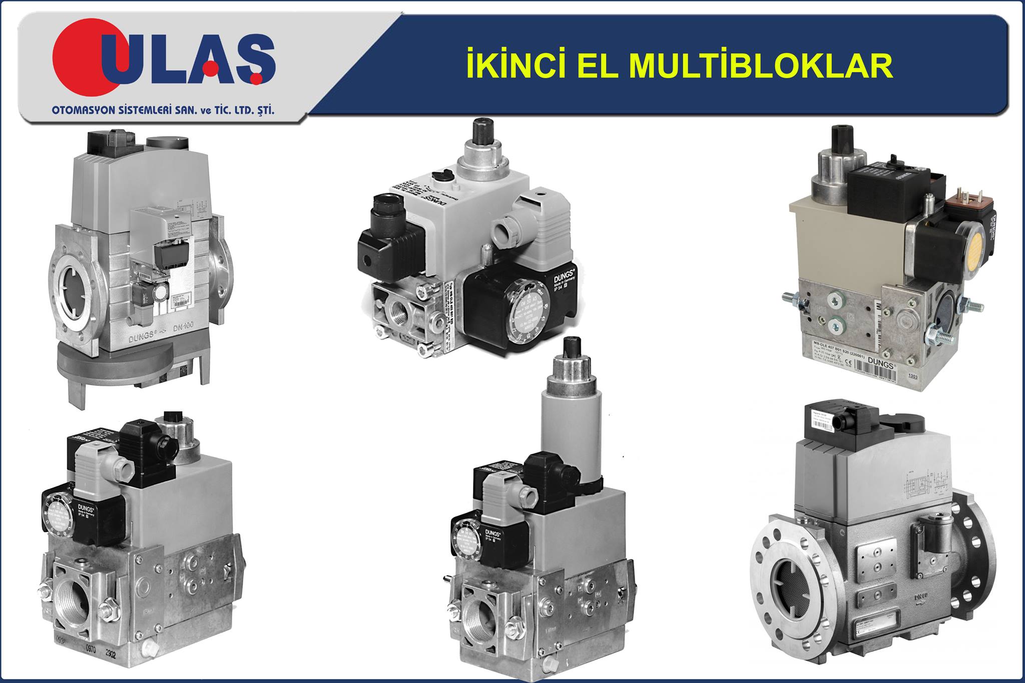 İkinci El Gaz Vanası  - Ulaş Otomasyon
