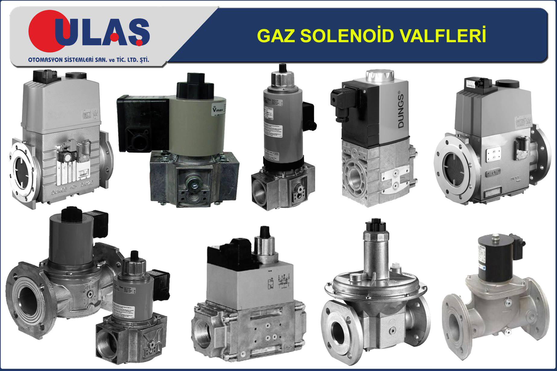 DUNGS Selenoid Vana satış&tamir&revizyon  - Ulaş Otomasyon