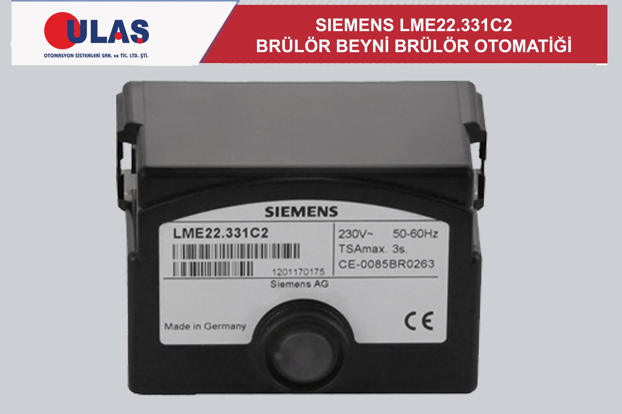 SIEMENS LME22.331C2.....65 EURO+KDV  - Ulaş Otomasyon