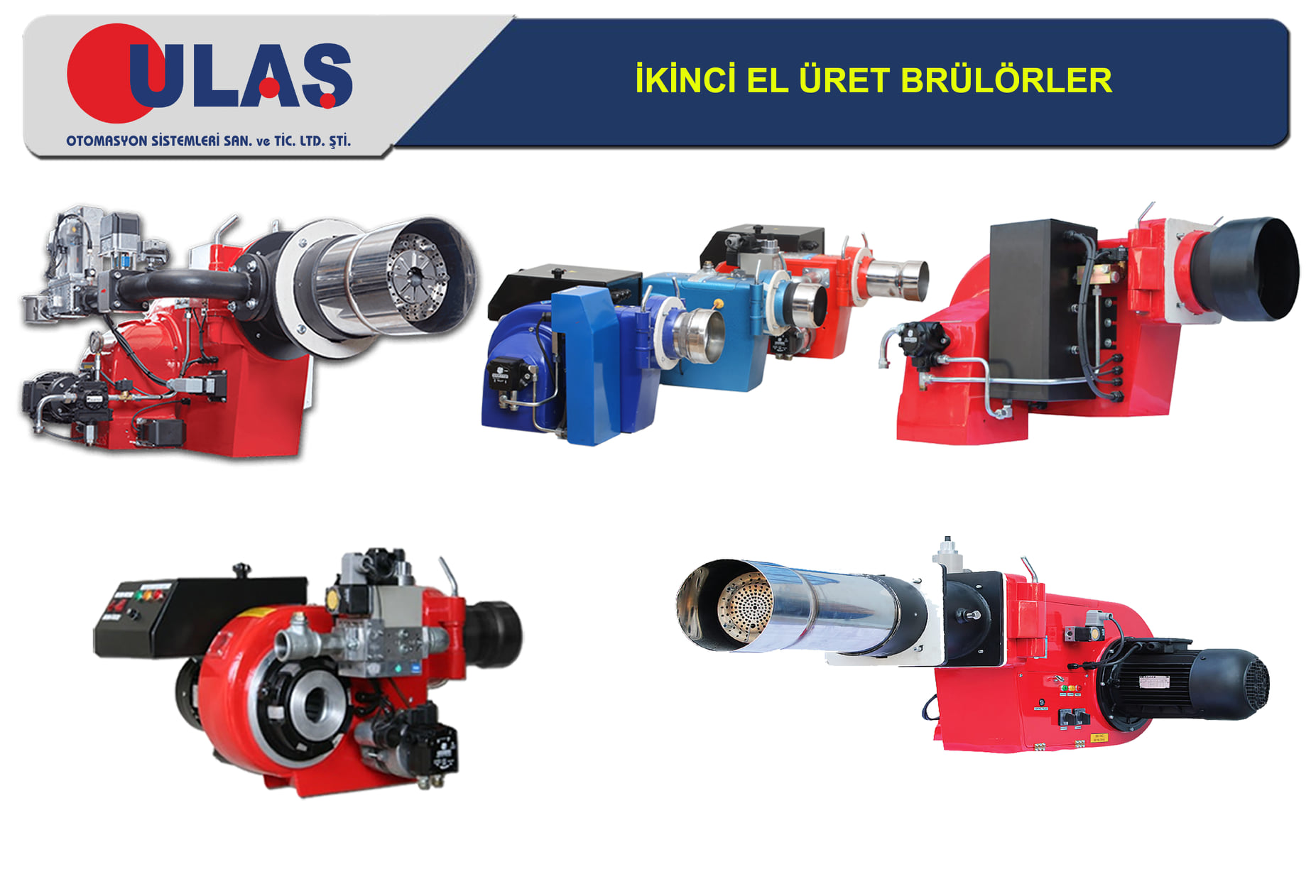 İkinci El ÜRET Brülör satışı yapmaktayız. - Ulaş Otomasyon