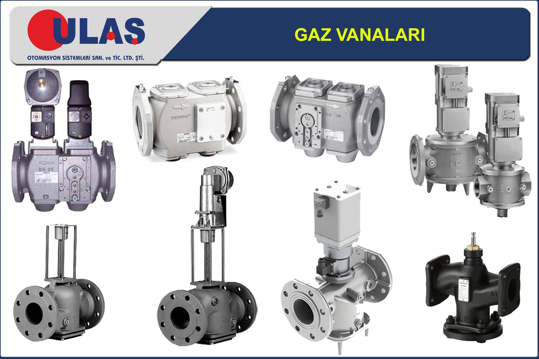 SIEMENS Gaz Vanası satış ve tamiri yapmaktayız. - Ulaş Otomasyon