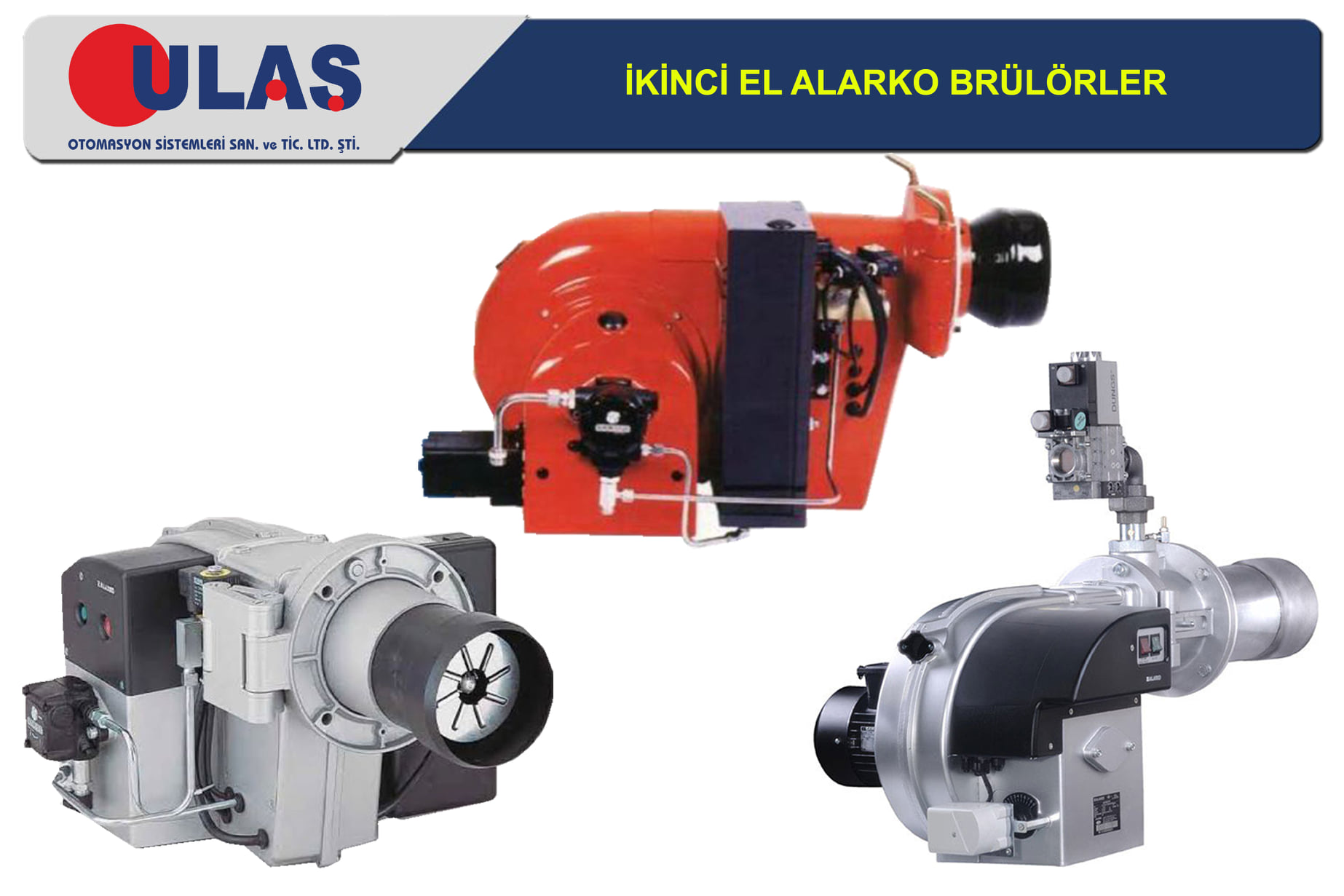 Çıkma&Revizyonlu Alarko MS5-1 VZDU Brülör satışı yapmaktayız.  - Ulaş Otomasyon