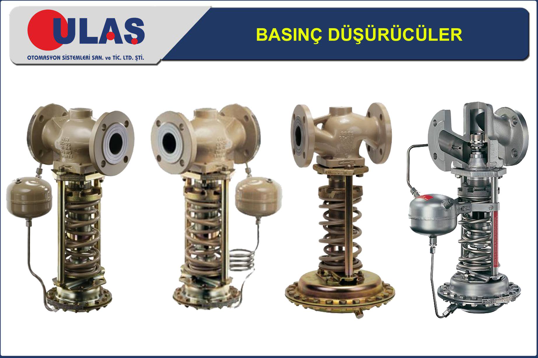 SAMSON Basınç Vanaları satış&tamir&revizyon yapmaktayız.  - Ulaş Otomasyon