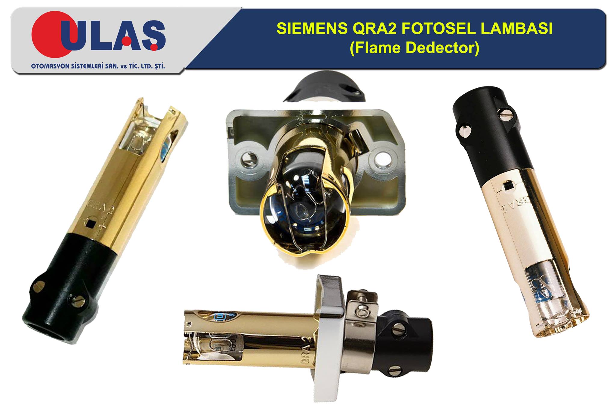 Siemens QRA2 Fotosel Lambası Satışı  - Ulaş Otomasyon