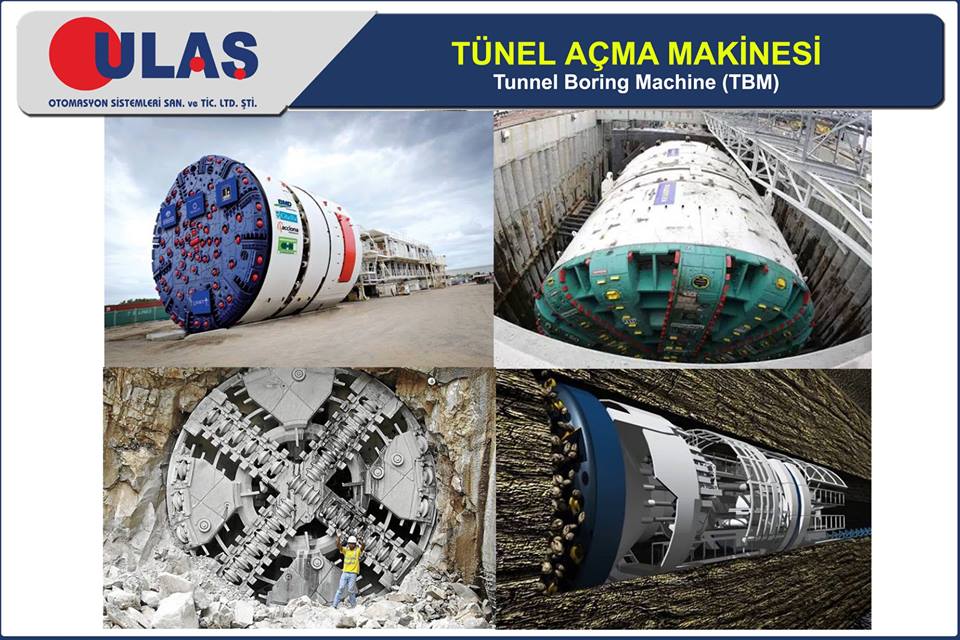 Tünel Açma Makinesi TBM Yedek Parça Satışı, Tamiri ve Teknik Servisi - Ulaş Otomasyon